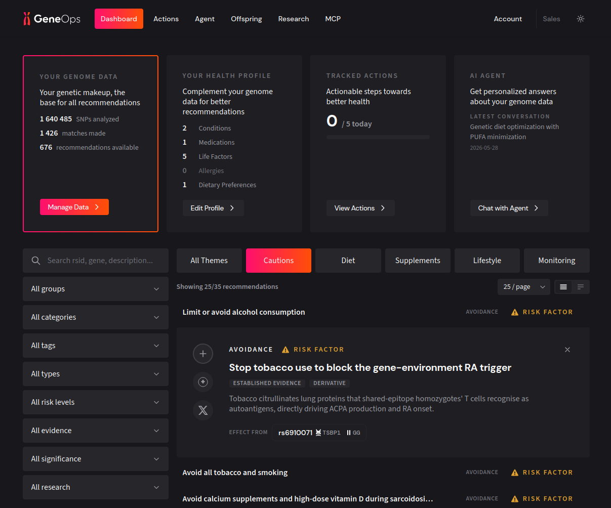 GeneOps screenshot